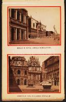 cca 1890 Velence 12 lapos litho leporello / cca 1890 Venezia litho leporello with 12 pages