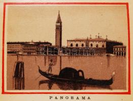 cca 1890 Velence 12 lapos litho leporello / cca 1890 Venezia litho leporello with 12 pages
