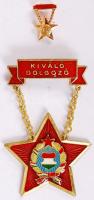 ~1960-1970. "Kiváló Dolgozó" kitüntetés miniatűrrel dísztokban T:2