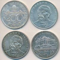 1992-1994. 200Ft Ag (4x) T:vegyes