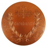 Daniel Ponce (1933-): Republique Francaise. Bronz plakett, kétoldalas, jelzett, dísztokban, d:10 cm ...