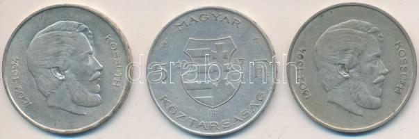1947. 5Ft Ag "Kossuth" (3x) T:2,2-