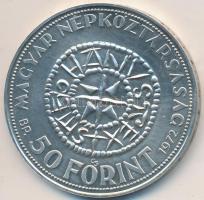 1972. 50Ft Ag "Szt. István" T:BU Adamo EM38