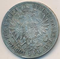 Ausztria 1879. 1Fl Ag "Ferenc József" T:2- Austria 1879. 1 Florin Ag "Franz Joseph" C:VF Krause KM#2222