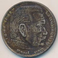 Német 3. Birodalom 1937A 2M Ag "Hindenburg" T:3
German Third Reich 1937A 2 Marks Ag "...