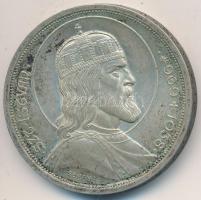 1938. 5P Ag "Szent István" T:2 Adamo P8.1
