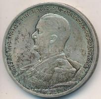 1939. 5P Ag "Horthy-balra" T:2 patina Adamo P8.2