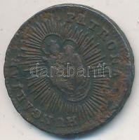 1763. Rézdénár "Mária Terézia" zárt korona T:2-,3 Huszár: 1756., Unger III.: 1278.