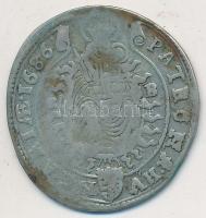 1686KB XVKr Ag "I. Lipót" Körmöcbánya (6.05g) T:3
Huszár 1427., Unger II.: 1061