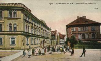 Eger, Cheb; Rotkirchstr. K.K. Finanz-Bezirks Direktorium, Joseph Zimmermann (EK)