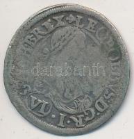 Ausztria 1676IAN 6Kr Ag "I. Lpót" (2.91g) T:3 Austria 1676IAN 6 Kreuzer Ag "Leopold I" (2.91g) C:F