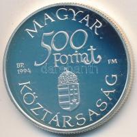 1994. 500Ft Ag "Régi dunai hajók - Carolina" T:PP