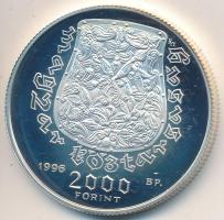 1996. 2000Ft Ag "Honfoglalás" T:PP Adamo EM141