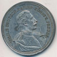 Német Birodalom/Császárság DN "II. Vilmos" fém emlékérem (33mm) T:2
Germany/Empire ND &quo...