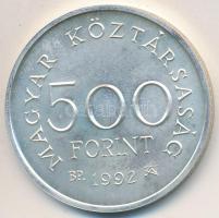 1992. 500Ft Ag "Károly Róbert" T:BU Adamo EM123