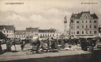 Szombathely, hetivásár, Hungária szálló, kávézó