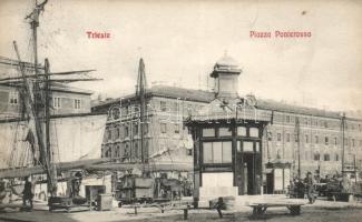 Trieste, Piazza Ponterosso, port (EK)