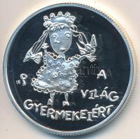 1998. 2000Ft Ag "UNICEF-A világ gyermekei" T:PP