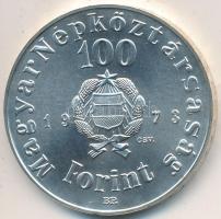1973. 100Ft Ag "Petőfi Sándor" T:BU