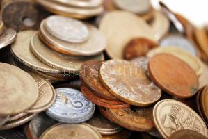 Vegyes osztrák-magyar fémpénz tétel 1kg-os súlyban T:vegyes