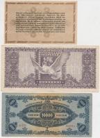 100db többféle pengő és adópengő bankjegy T:vegyes