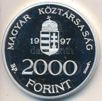 1997. 2000Ft Ag "Integráció az EU-ba-EURO I" T:PP