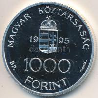 1995. 1000Ft Ag "Integráció az EU-ba-ECU" T:PP