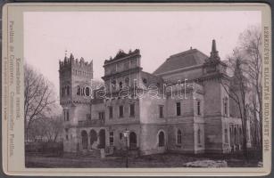 1896 Az Ezredéves Kiállítás hivatalos fotó sorozat: Kereskedelmi csarnok 17x11 cm