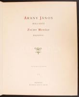 Arany János balladái - Zichy Mihály rajzaival.  Bp, é.n. (1880k.) Ráth Mór (Hornyánszky ny.) II.köte...