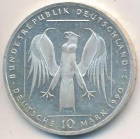 NSZK 1990J 10M Ag "800 éves a Német Lovagend" T:PP GFR 1990J 10 Mark Ag "800th Anniversary-The Teutonic order" C:PP