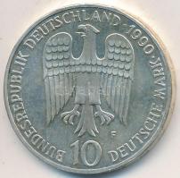 NSZK 1990F 10M Ag "I. Barbarossa Frigyes" T:PP GFR 1990F 10 Mark Ag "Frederick I Barbarossa" C:PP