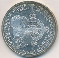 Németország 1992D 10M Ag "Pour le Mérite" T:P
Germany 1992D 10 Mark Ag "Pour le Mérit...