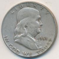 Amerikai Egyesült Államok 1953D 1/2$ Ag "Franklin" T:3
USA 1953D Half Dollar Ag "Fran...