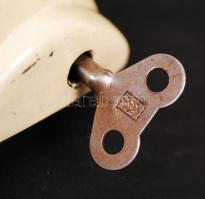 Antik német Schuco Examico 4001 felhúzható cabrió, hiányos de működőképes, fémlemez, több funkciós, ...