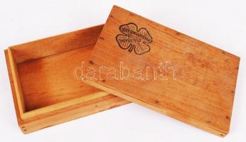Dőry Conservgyár bonbonos fadoboz 13x20x5,5 cm