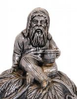 Merkelbach & Wick fedeles sörös kancsó, jelzett, apró restaurálással, gazdagon díszített, m:41 c...