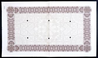 DN "Art. Institut Orell Füssli Zürich" által kiállított részvény alapnyomat lyukasztással érvénytelenítve T:III