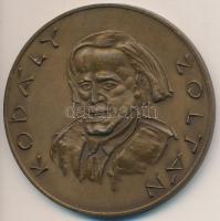 Kiss Nagy András (1930-1997) DN "Kodály Zoltán / Háry János" Br emlékérem (60mm) +  	 Kiss László (1949-) DN egyoldalas Br plakett (133x80mm) T:2