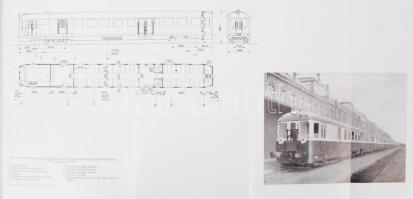 cca 1970 Ganz Mávag Diesel Handbook kézikönyv rengeteg illusztrációval, fotóval az összes típusról / Diesel Train handbook with photos of all the types of Ganz trains in English 388p. + photos