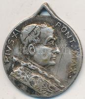 Olasz Államok / Pápai Állam ~1880. "XIII. Leó" Br emlékérem füllel (25mm) + ~1925. "X...