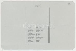 1981. 500Ft Ag "Labdarúgó VB-1 játékos" bontatlan "Fussball-Weltmeisterschaft - Spani...