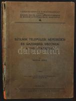 Botár Imre: Szolnok települési és gazdasági viszonyai a XVIII. században 5 táblával. 74p. Sérült papírkötésben