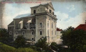 Gyulafehérvár, Batthyányi könyvtára a várban, Schasser Ferenc / castle, library