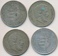 1947. 5Ft Ag "Kossuth" (4x) T:2-
Adamo F8.1