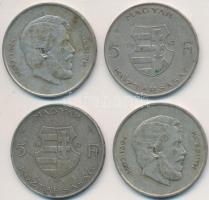 1947. 5Ft Ag "Kossuth" (4x) T:2- Adamo F8.1