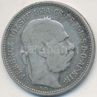 1892. 1K Ag "Ferenc József" T:3 Hungary 1892. 1 Korona Ag "Franz Joseph" C:F Adamo K5