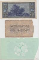 25db vegyes pengő bankjegy, közte 1943. 1000P "Szálasi-kiadás" kiadatlan bankjegy tervezet...