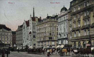 Vienna, Wien I. Neuer Markt / market (small tear)