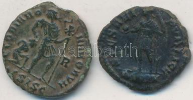 Roman Empire / Julian II. 355-361. AE Br "DN IVLIA-NVS NOB C / SPES REI-PVBLICE / ASIRM" S...