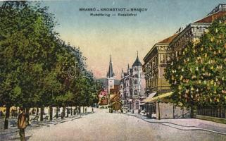 Brassó, Kronstadt; Rezső körút / boulevard